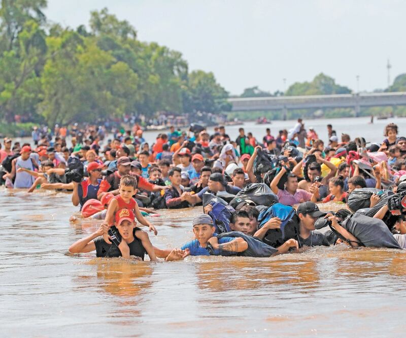Cerca de la frontera entre Guatemala y México se han desarrollado diversos proyectos de inversión a fin de dar empleo a los pobladores, y de esta manera contener la migración. ARCHIVO EL UNIVERSAL
