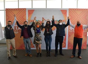 Movimiento Ciudadano presenta a Marvelly Costanzo como candidata para gubernatura a San Luis Potosí