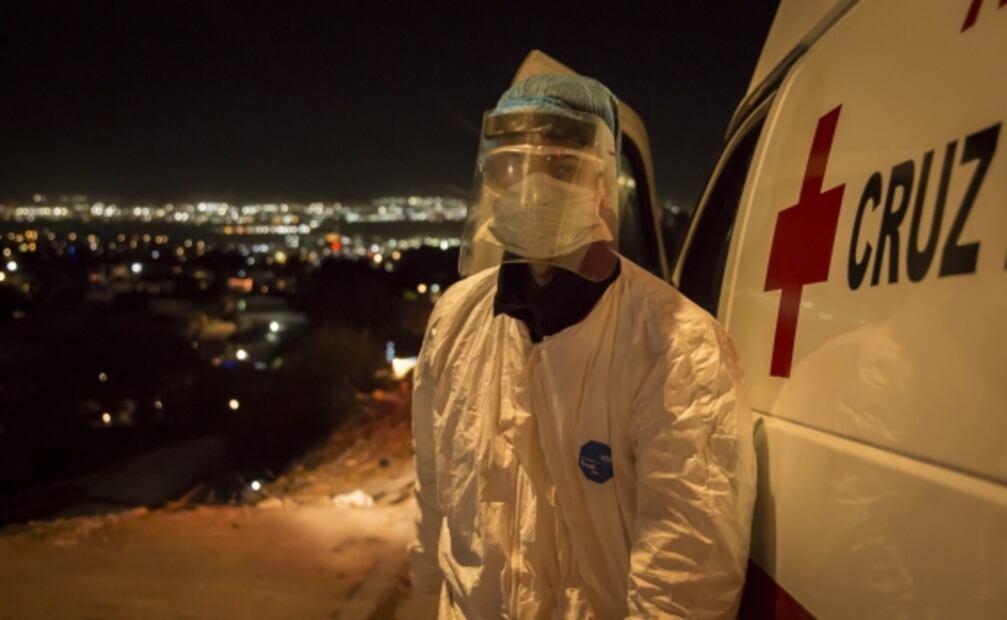 El vía crucis de las ambulancias en Tijuana en medio de la crisis sanitaria