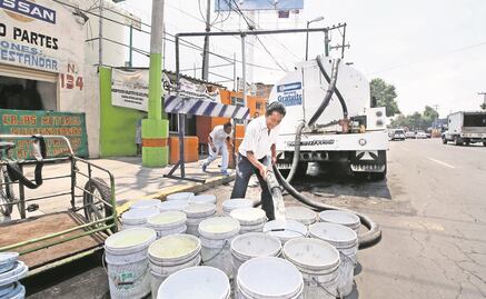 Desplegará CDMX 450 pipas para abasto de agua