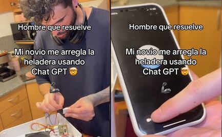 Hombre repara refrigerador con ayuda de ChatGPT y se vuelve viral; resultado causa asombro en TikTok