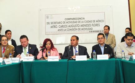 Semovi destaca corredores de transporte durante comparecencia