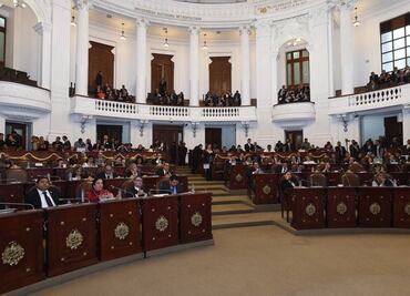 Asambleístas llegan puntuales ante amenaza de amonestación
