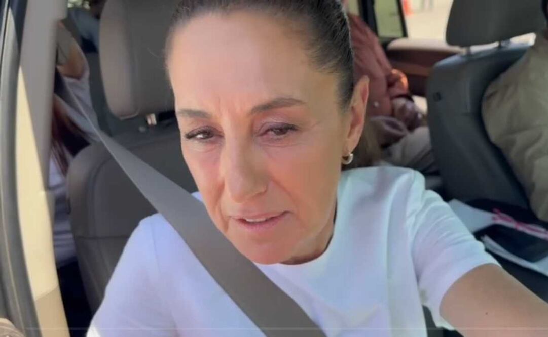 La presidenta Claudia Sheinbaum lamentó la muerte de dos tripulantes del Buque Cuauhtémoc. Foto: Captura de pantalla