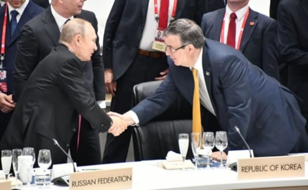 Inicia labor diplomática Ebrard en cumbre G20