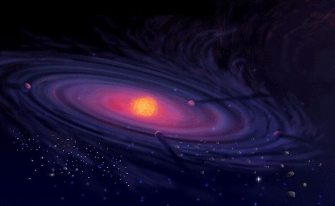 Estos discos son estructuras aplanadas de gas y polvo que rodean a estrellas muy jóvenes. FOTO: Especial