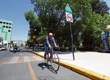 Frenan a ciclistas en el Estado de México