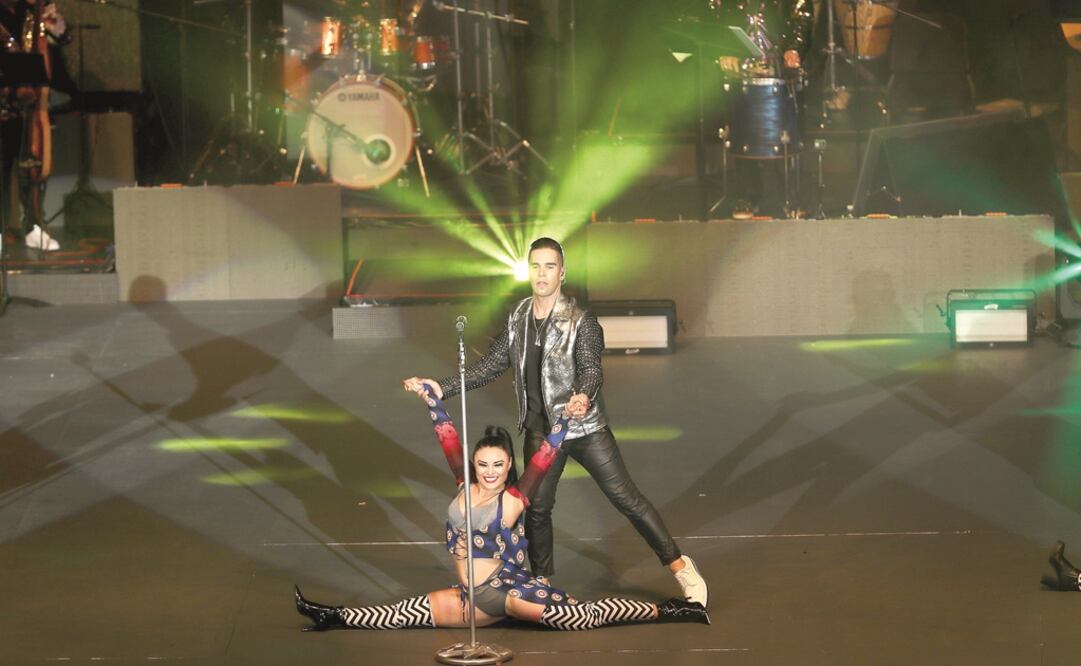 El cantante festejó 23 años de carrera.  (Valente Rosas / EL UNIVERSAL)