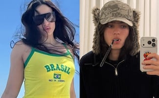 Rosalía se deja ver en París; camina de la mano de una modelo francesa