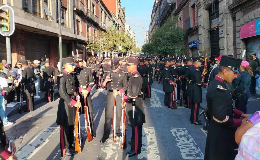 Aspectos previos al Desfile Cívico Militar de este 16 de septiembre del 2025. Foto: Eduardo Dina / EL UNIVERSAL.