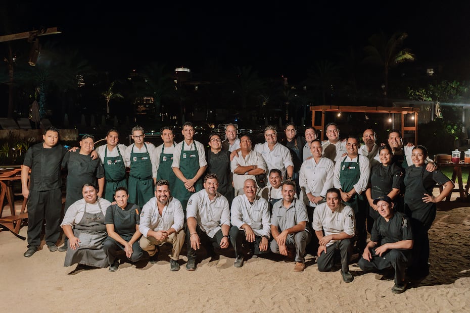 11 chefs celebran la cocina a las brasas en Punta Mita. Foto: cortesía Conrad Punta Mita
