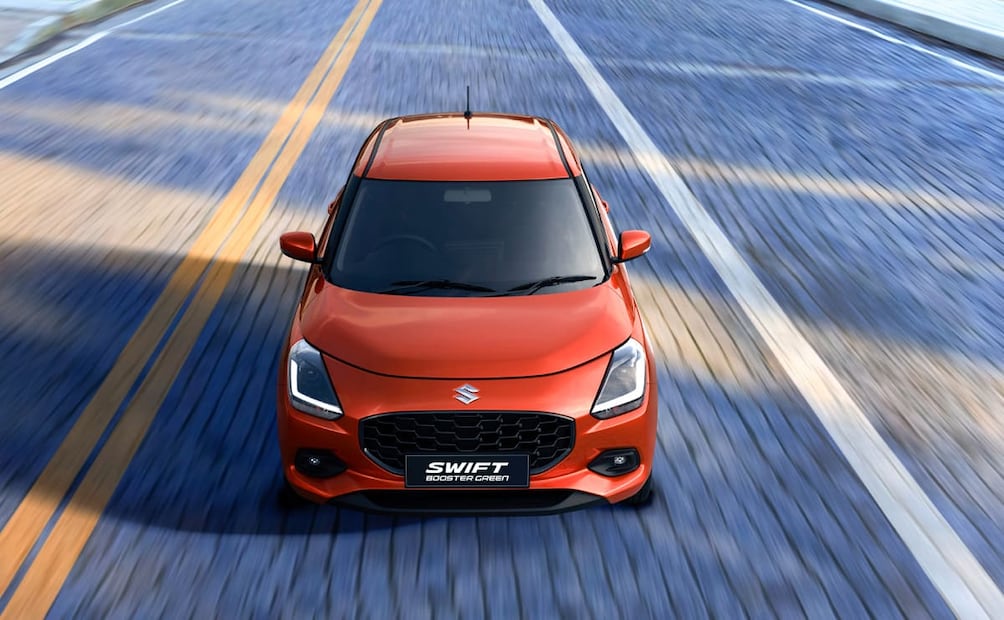 SUZUKI SWIFT BOOSTERGREEN estrena nuevos colores. Foto: Cortesía