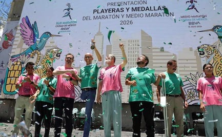 Medio Maratón CDMX 2026: presentan playera, medalla y nueva ruta; estas son las fechas