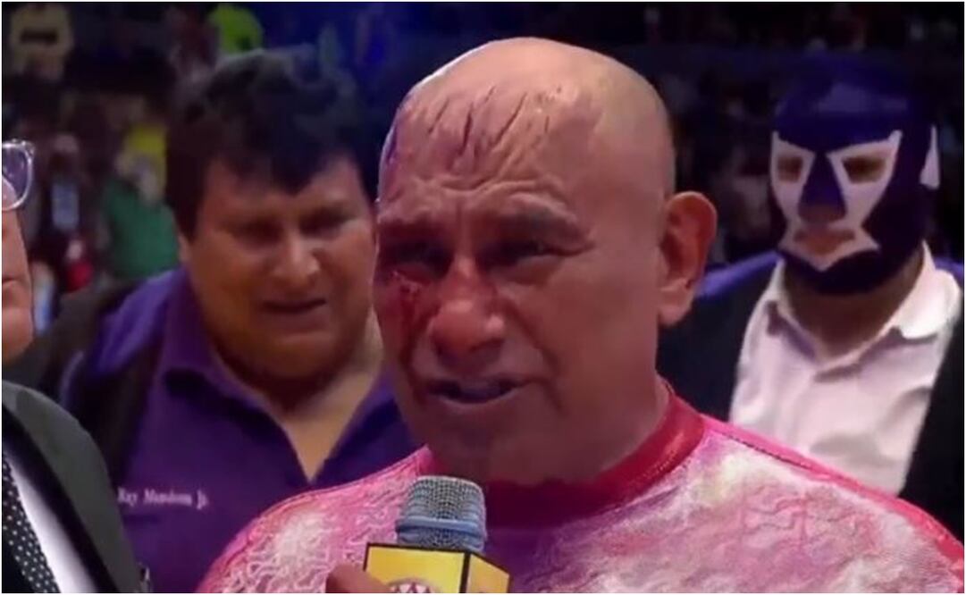 Villano IV perdió su máscara ante Pentagón Jr en Triplemanía XXX / FOTO: ESPECIAL