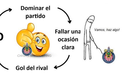 Estos son los mejores MEMES de la derrota de Chivas frente Toluca