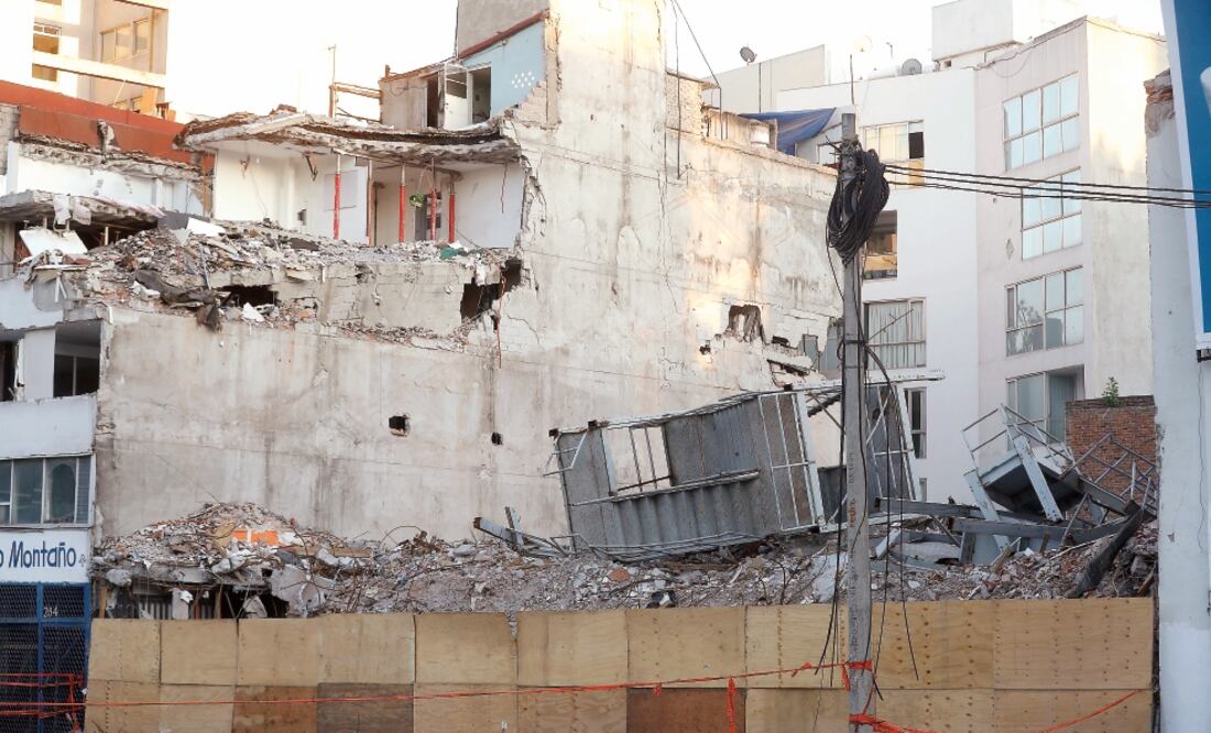 El predió ubicado Álvaro Obregón 286 es el sitio donde se registró el mayor número de muertes (49) a consecuencia del terremoto del 19-S. (IRVIN OLIVARES. EL UNIVERSAL)