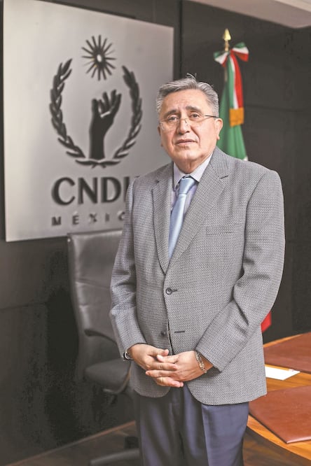 En la foto: Luis Raúl González Pérez, Presidente de la Comisión Nacional de los Derechos Humanos (CNDH). GERMÁN ESPINOSA. EL UNIVERSAL