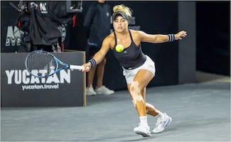 Renata Zarazúa no pudo consumar el sueño de ganar el título en el Mérida WTA 500