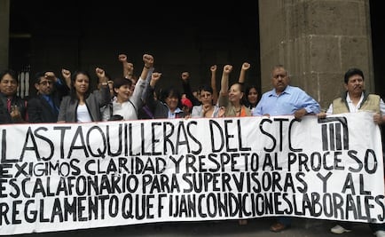Taquilleras del Metro exigen soluciones laborales
