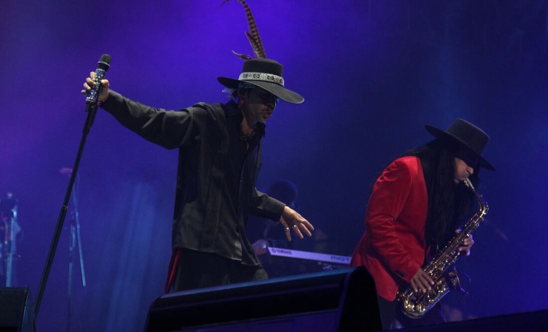 Roco Pachukote y Sax, de la Maldita Vecindad. Foto: Archivo El Universal