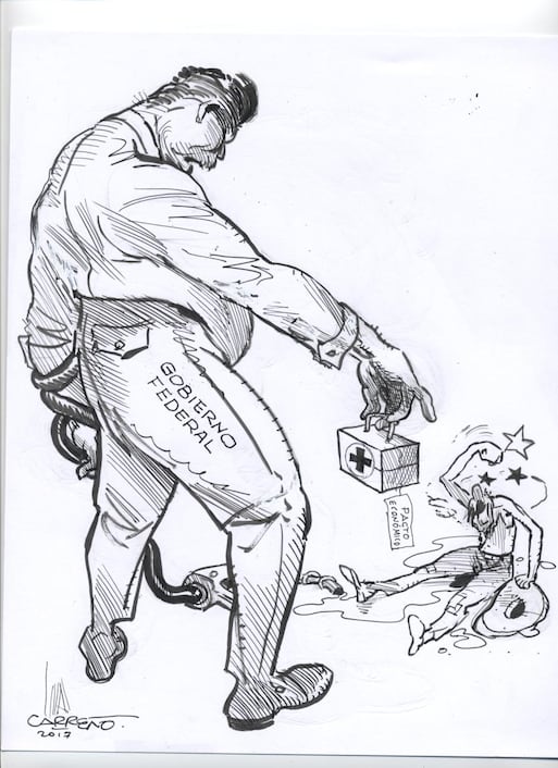 Auxilio tras golpiza