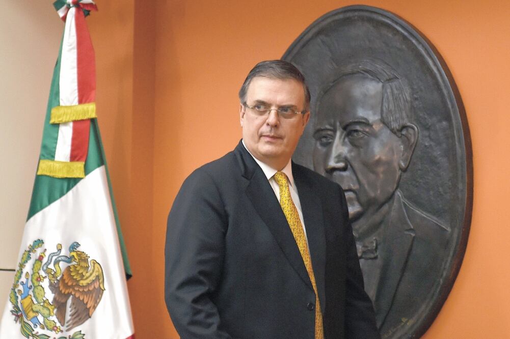 La reunión entre el canciller Marcelo Ebrard y organizaciones de EU se pospuso sin fecha determinada a realizarse. Foto/ARCHIVO EL UNIVERSAL