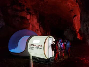 Dormir en una base marciana y otras novedades en viajes