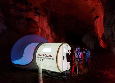 Dormir en una base marciana y otras novedades en viajes