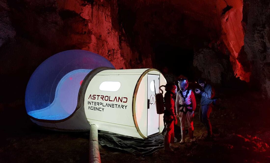 Cantabria recreará la primera estación permanente de astronautas en Marte. (Cortesía Astroland Cantabria)