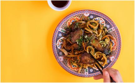 #RECETA Udon con res y salsa de ostión