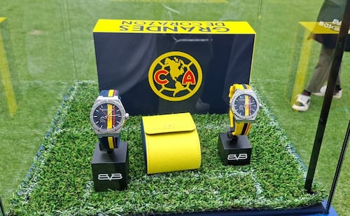 ¡Solo para coleccionistas! Lanzan reloj conmemorativo del América por su 110 aniversario