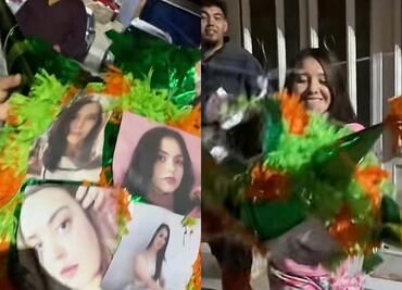 TikTok: Jóvenes celebran posada navideña rompiendo piñata con fotografías de sus exparejas