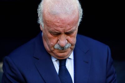 Del Bosque dice que no seguirá como DT de España
