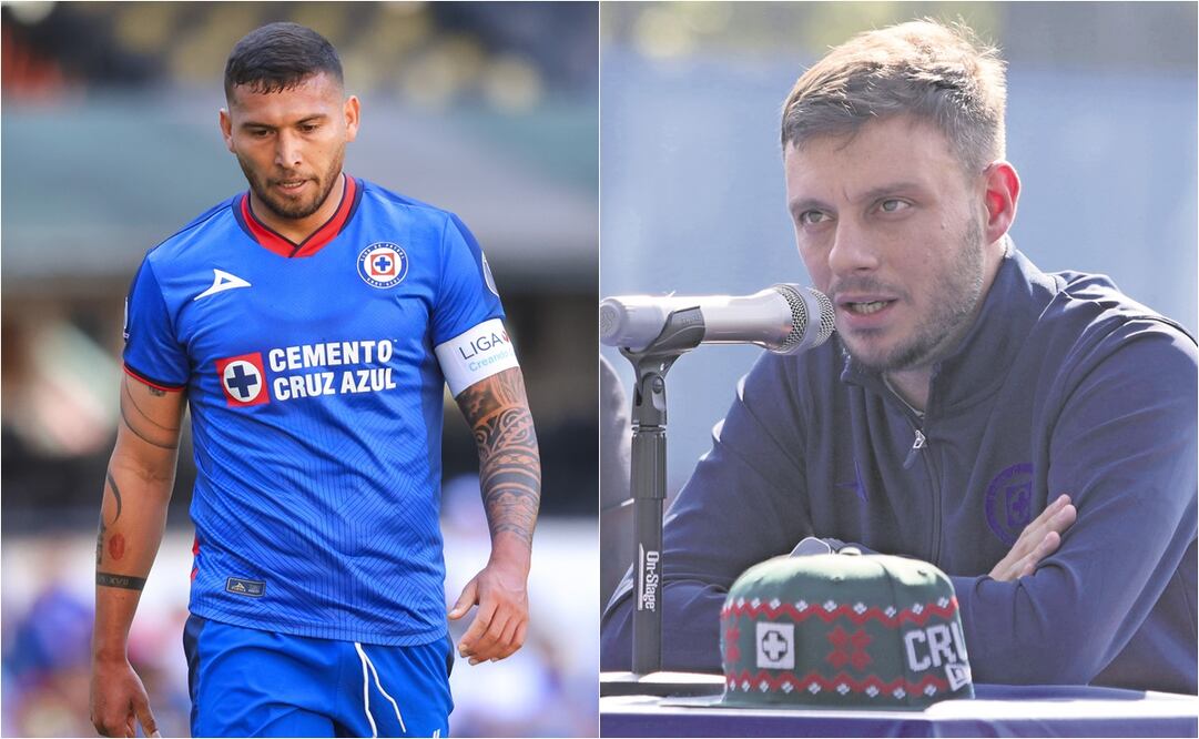 Juan Escobar y Martín Anselmi protagonizan escándalo en Cruz Azul. FOTO: ESPECIAL