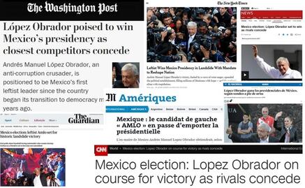 Reactions of the international press to Mexico's election result