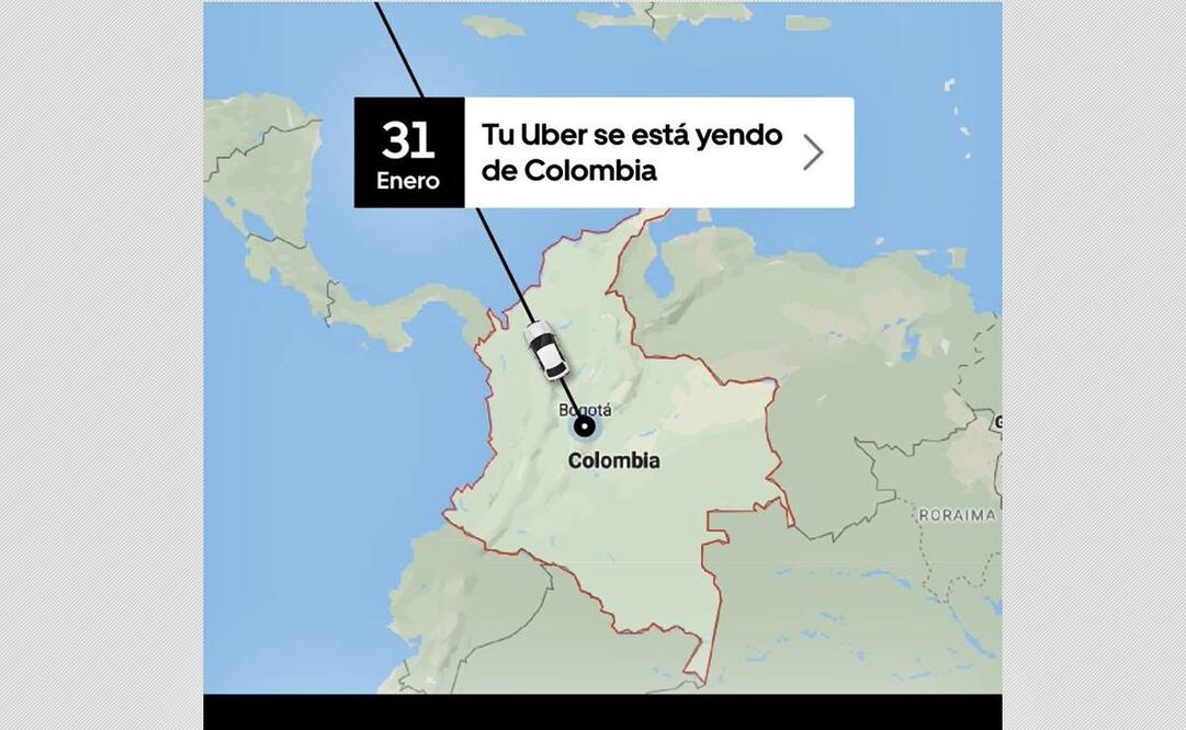Uber anuncia que dejará de operar en Colombia