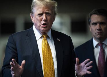 Trump dice que "gente mala" es responsable de su condena en el caso Stormy Daniels