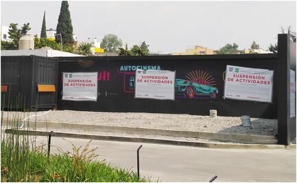 Suspenden actividades de Autocinema Coyoacán