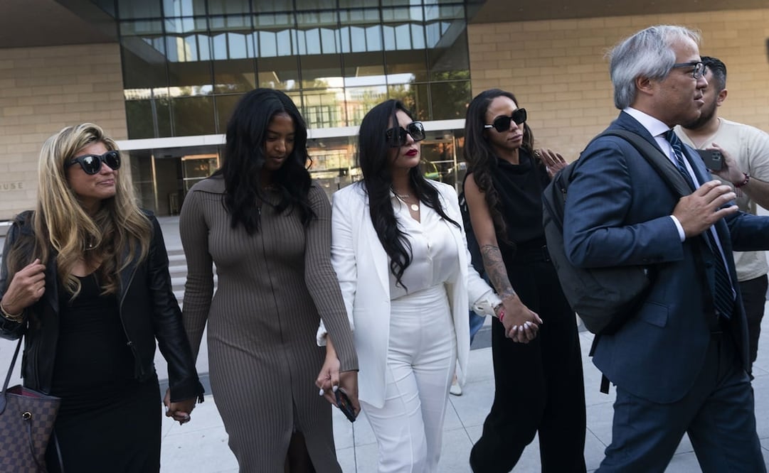 Familia de Kobe Bryant en Los Ángeles - Foto: AP