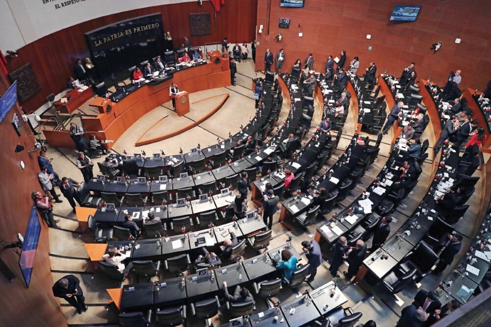 De septiembre a diciembre de 2017, en el Senado se llevaron a cabo 34 sesiones ordinarias, cinco solemnes y un congreso general (ARCHIVO. EL UNIVERSAL)
