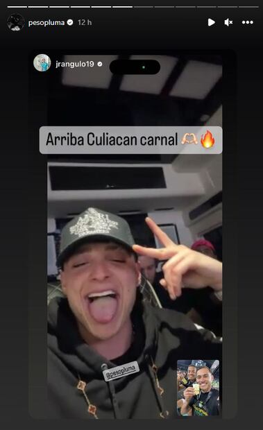 Peso Pluma con el Canelo Angulo