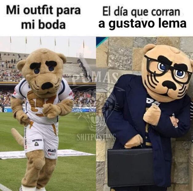 Memes de Gustavo Lema tras salir de Pumas. FOTO: ESPECIAL