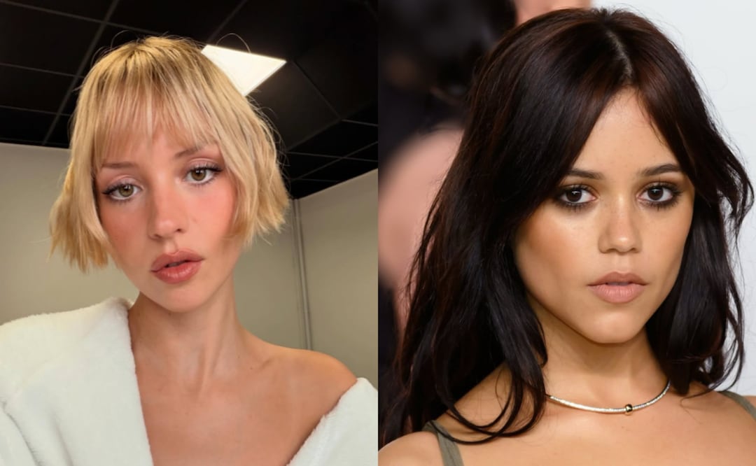 Descubre los mejores cortes de cabello bob con fleco e inspírate. Foto: Instagram @angele_vl / @melaniemakeup