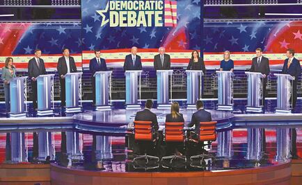 Candidatos demócratas a la presidencia de EU volverán a debatir 
