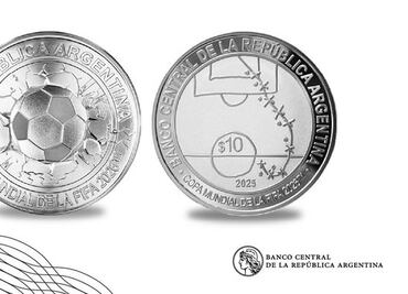 Así es la moneda argentina del Mundial 2026 que sigue la ruta del gol de Maradona