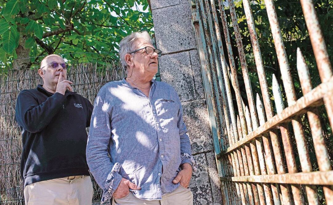 Jean-Rene y Jean-Francois, víctimas de abuso sexual en un seminario francés. Foto: Sebastien Salom Gomis/ AFP.