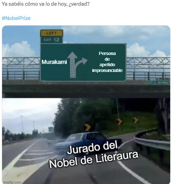 Vía twitter.