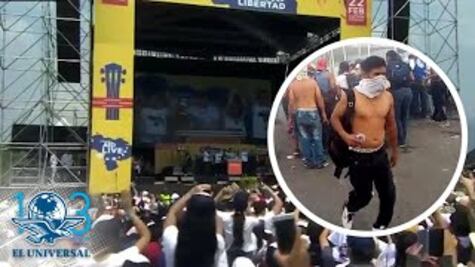 Reportan disturbios por ayuda humanitaria en frontera entre Venezuela y Colombia