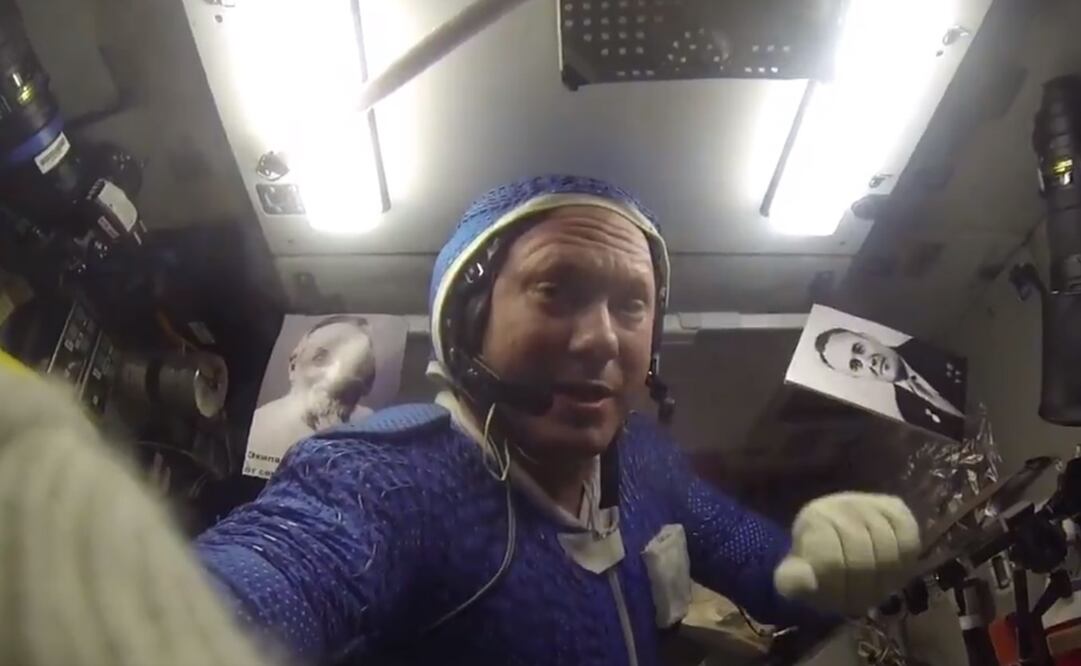 El cosmonauta Oleg Artemiev llama a vacunarse "sin temor". Foto: Twitter Oleg Artemiev 