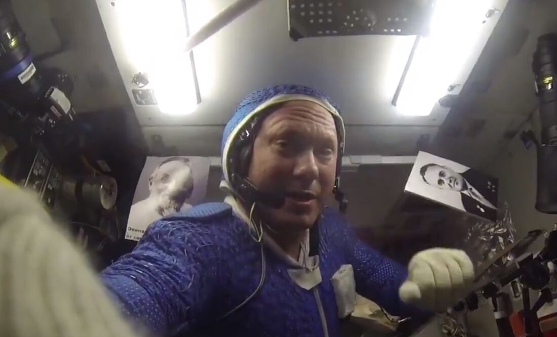 El cosmonauta Oleg Artemiev llama a vacunarse "sin temor". Foto: Twitter Oleg Artemiev